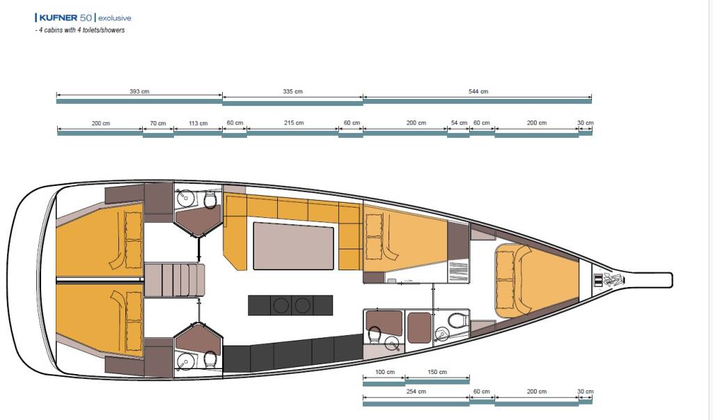 Segelyacht D&D Kufner 50 