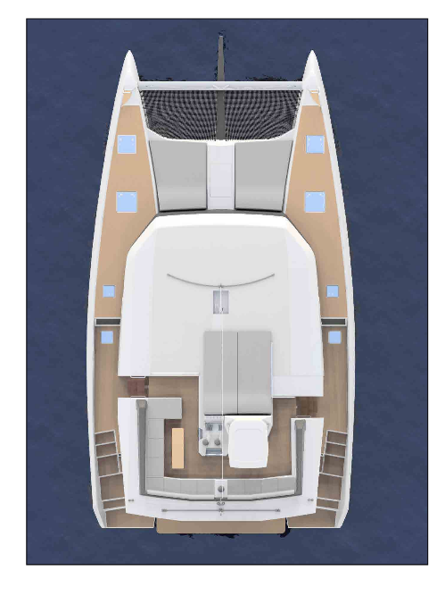 Dufour 48 Catamaran Eden Planet