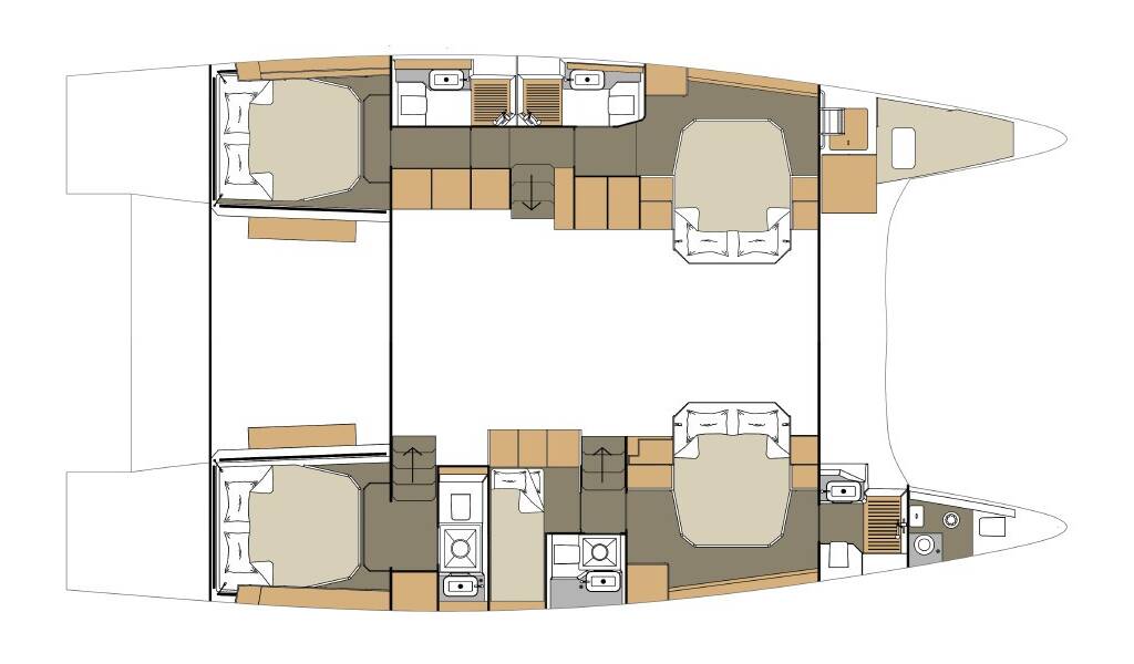 Dufour 48 Catamaran Uma