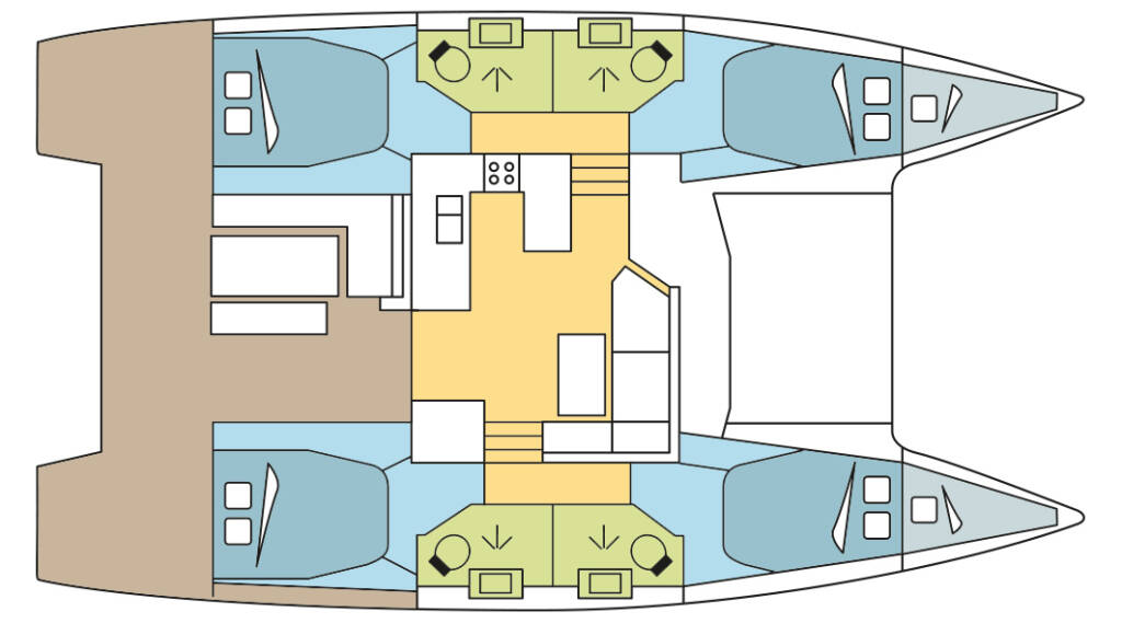 Fountaine Pajot Astrea 42 EDEN BLUE 