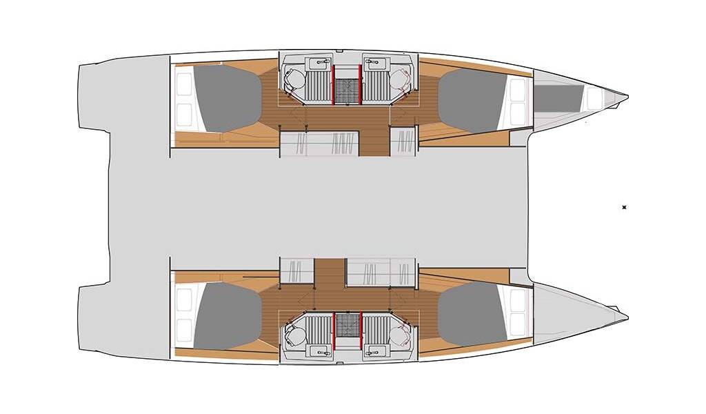 Catamaran Fountaine Pajot Astrea 42 Time Thief