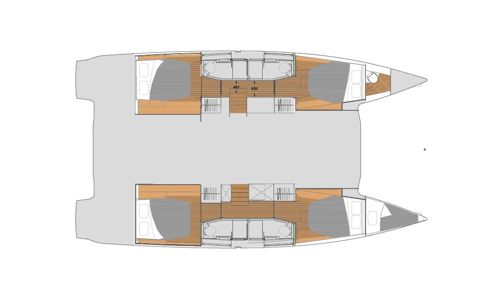 Fountaine Pajot Elba 45 Ogibni