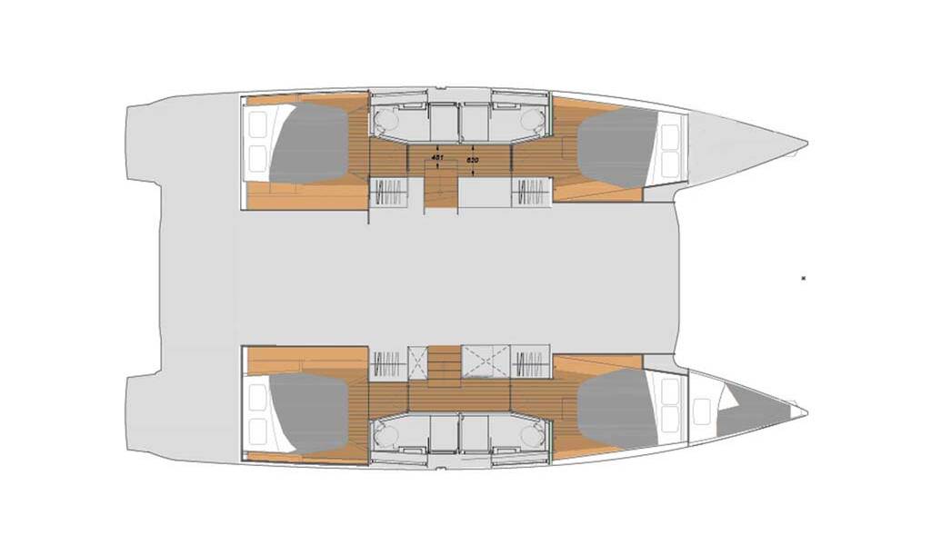 Fountaine Pajot Elba 45 Spindrift