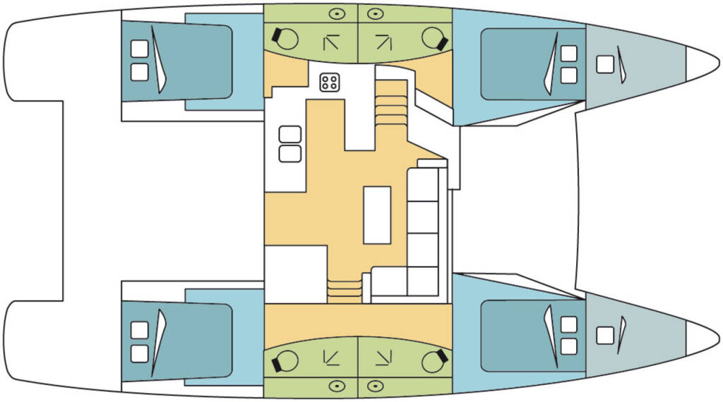 Fountaine Pajot Elba 45 Two Phish