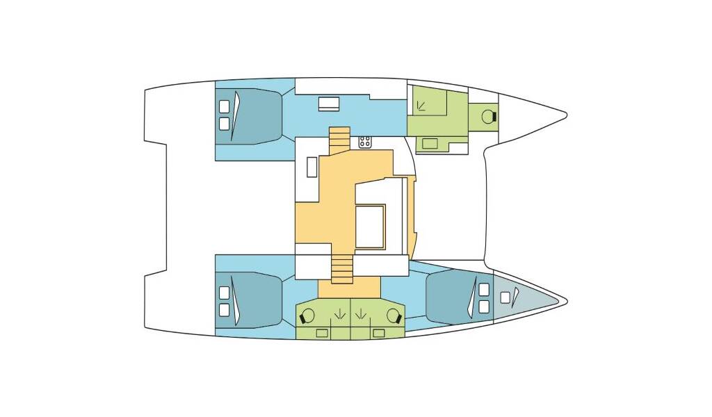 Fountaine Pajot Elba 45 LADY ISA