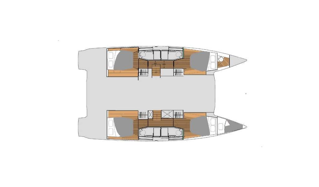 Fountaine Pajot Elba 45 Ruinart