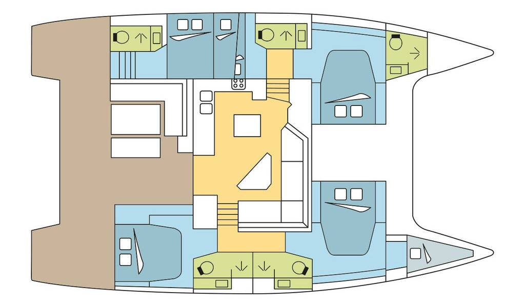 Fountaine Pajot Saona 47 Quintet PENFRET 