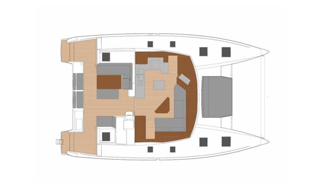 Fountaine Pajot Saona 47 Quintet Aquarius