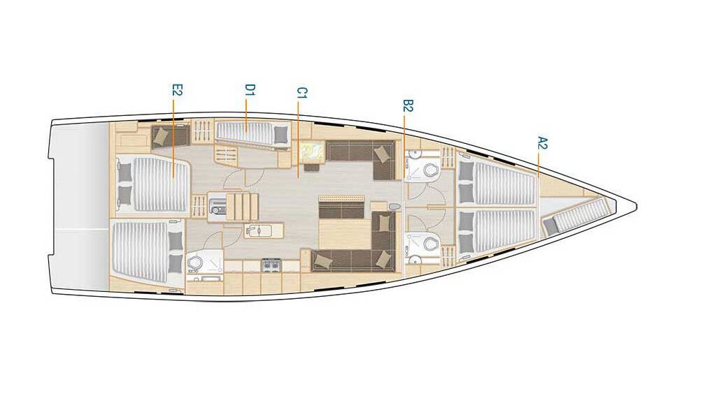 Hanse 548 Playa