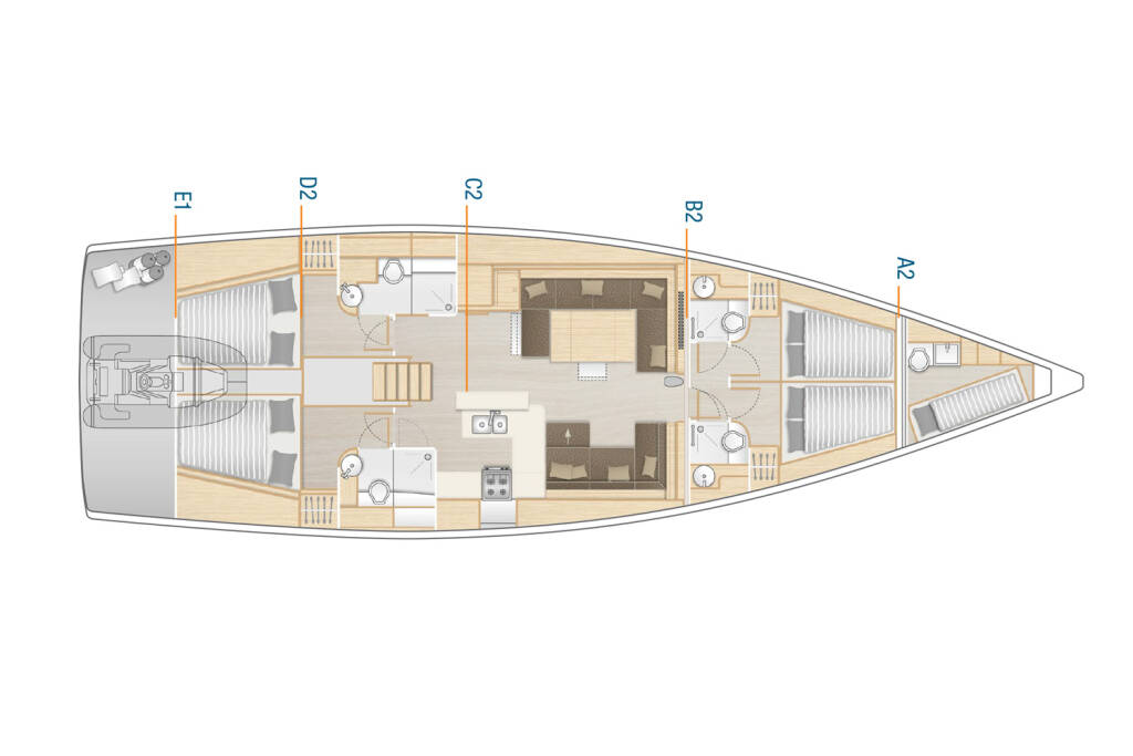 Hanse 588 Mischief