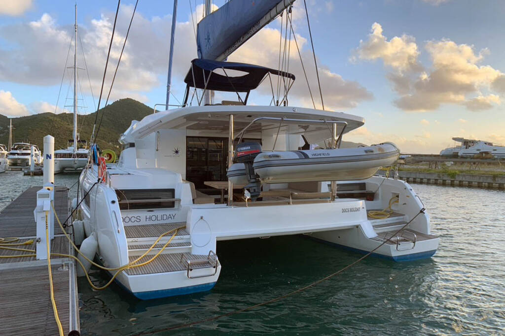 Lagoon 50 CU Sailing (Docs Holiday)