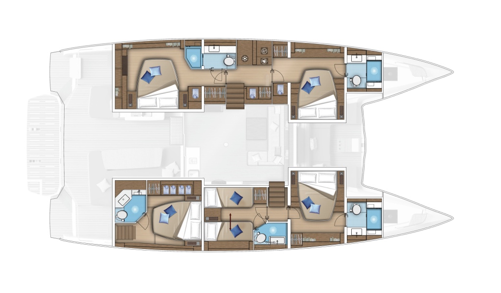 Lagoon 55 Poseira