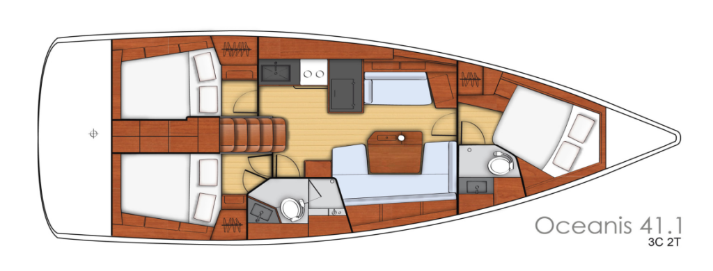 Oceanis 41.1 Paulina