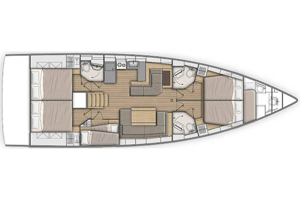 Segelyacht Oceanis 51.1 EAST