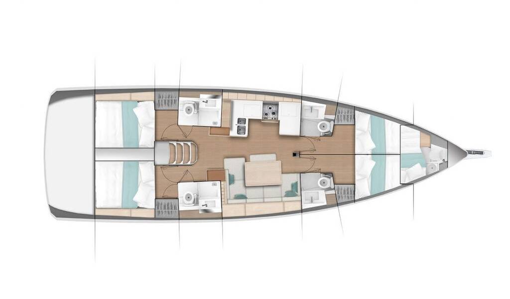 Sun Odyssey 490 Rigel