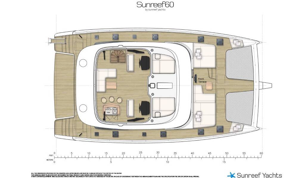 Sunreef 60 Dessus